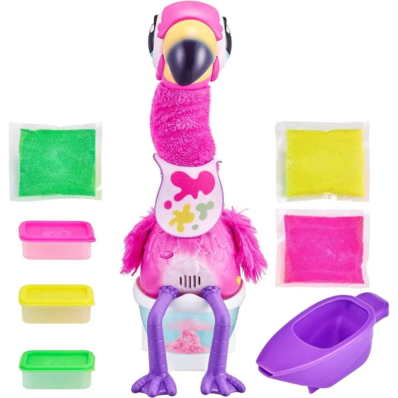 Flamingo de Pelúcia Interativo Little Live Pets, Gotta Go