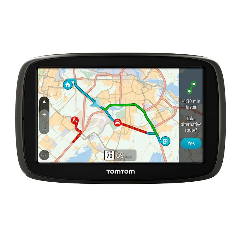 Gps Automotivo TomTom GO 50B Tela 5" 5.562 Cidades Navegáveis Conexão Bluetooth