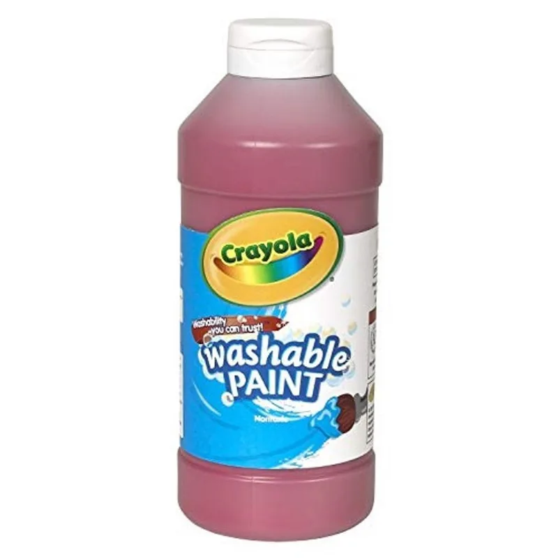 Crayola Tinta de Atividade Vermelha - Lavável, 16 Fl Oz (Pct 1)