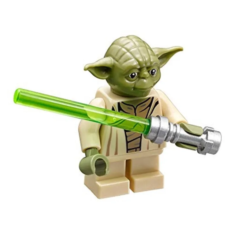 Lego Yoda Star Wars - Minifigura Yoda Clone Wars