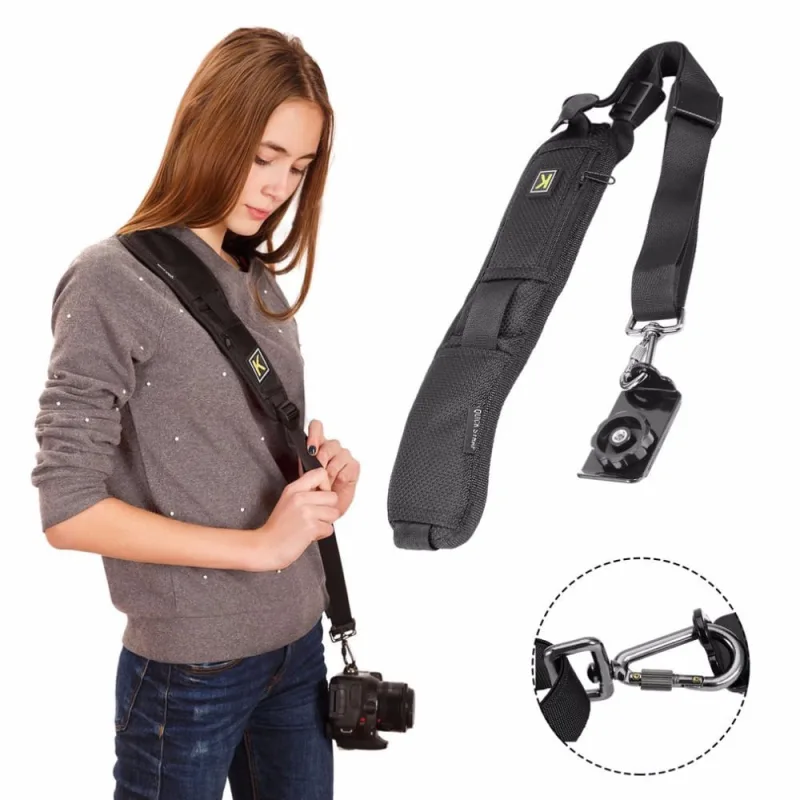Alça Ombro Câmera Máquina Fotográfica Strap Profissional - Não Disponível