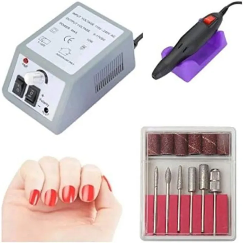 Ferramenta Elétrica Bivolt 110-240V Lixadeira Modelador de Unha Manicure e Pedicure Profissional Mercedes