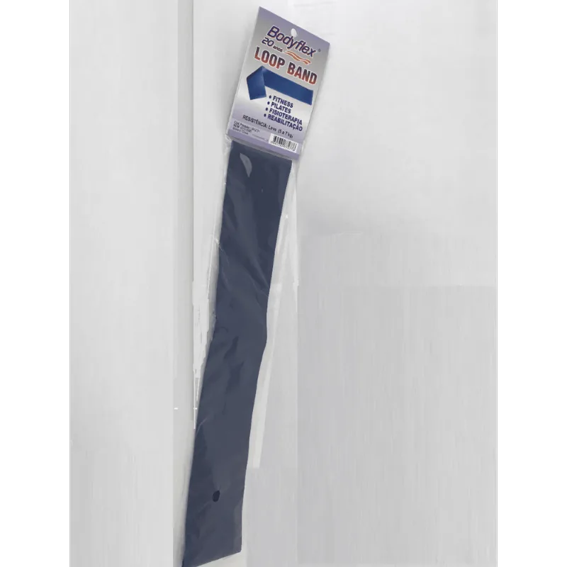 Faixa Elástica Circular Loop Band - Leve - Azul - Bodyflex