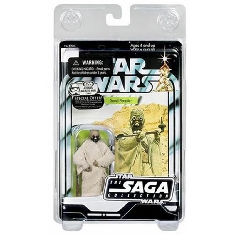Boneco Star Wars Sand People Hasbro - 3.75 Vintage