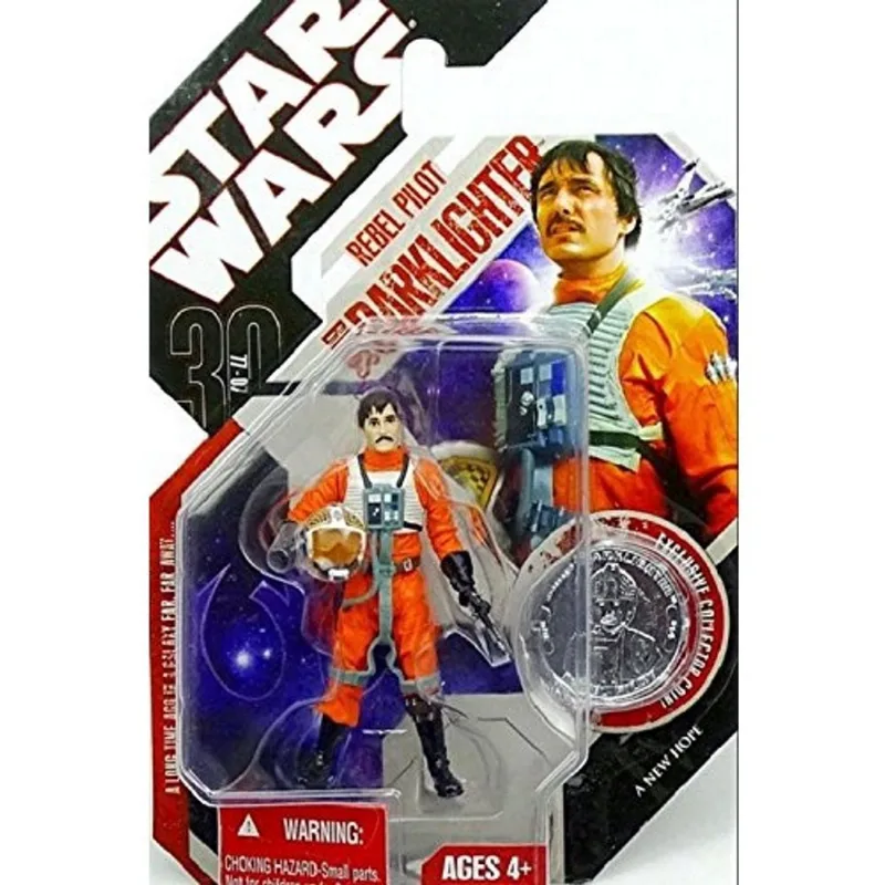 Star Wars 30º Aniversário biggs darklighter - Moeda de Coletor em Plástico
