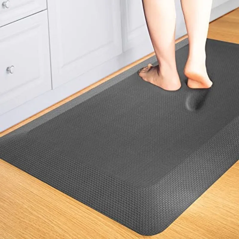 Anti Fadiga Tapete de Chão Tapete de Cozinha, featol Standing Desk Mat Foam Almofadado Anti Fatigue Mats Comfort Standing Pad 9/10 polegadas de espessura (20 x 39, cinza)