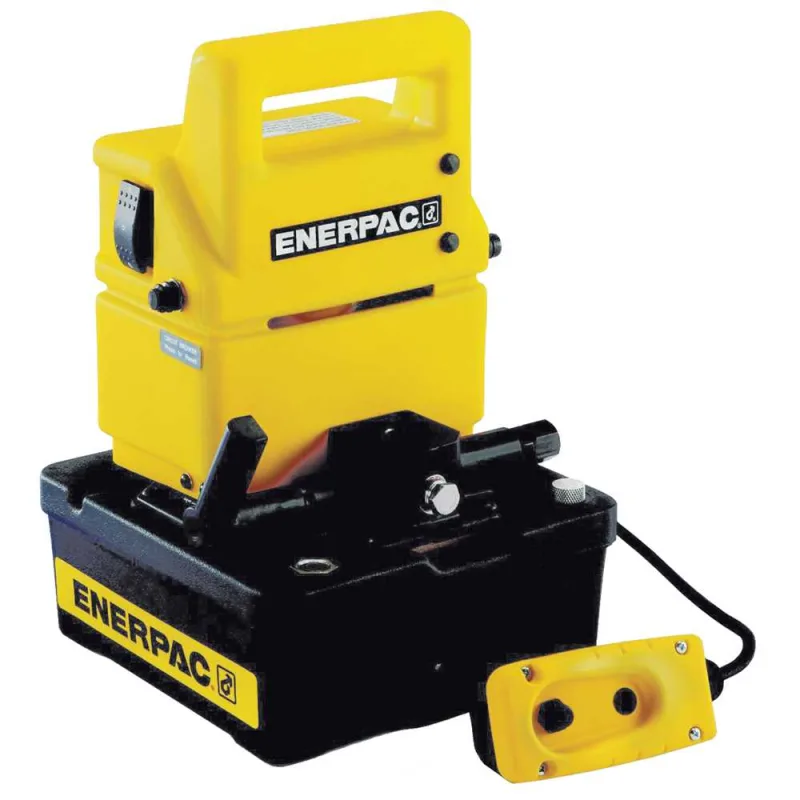 Bomba hidráulica PUJ 1200 E elétrica 220 V 2 estágios 3/2 1,9 L - ENERPAC - ENERPAC