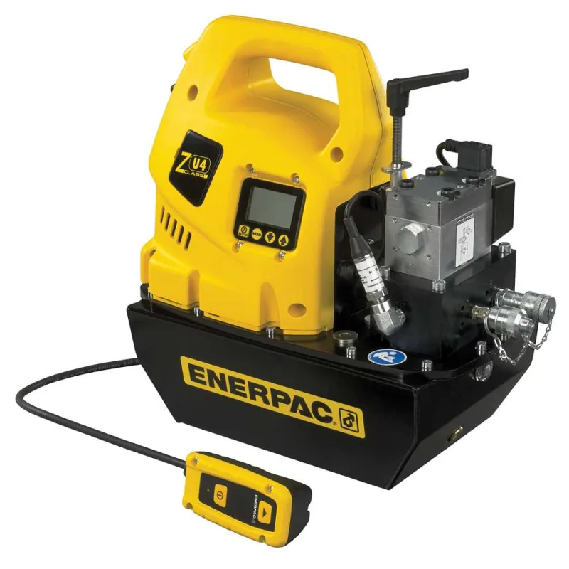 Bomba Hidráulica Elétrica p/Torquímetro c/LCD 8L 220V ZU4208TI-QHK ENERPAC - ENERPAC