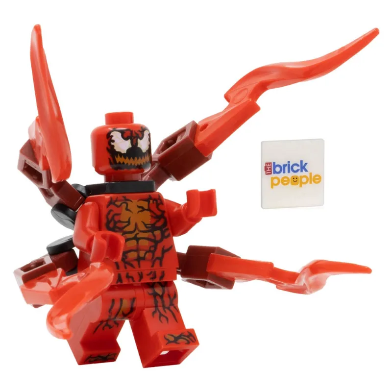 Lego Superheroes: Carnificina Minifigura com Apêndices e R