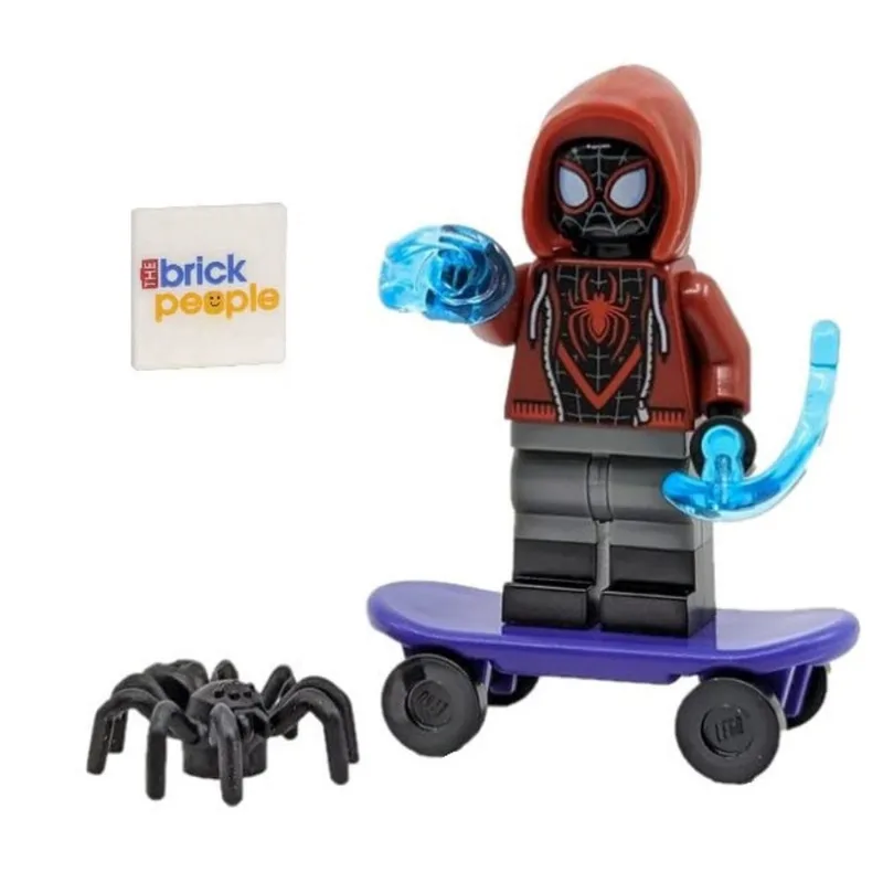 Lego Super-heróis Homem-Aranha: Miles Morales Minifigura com