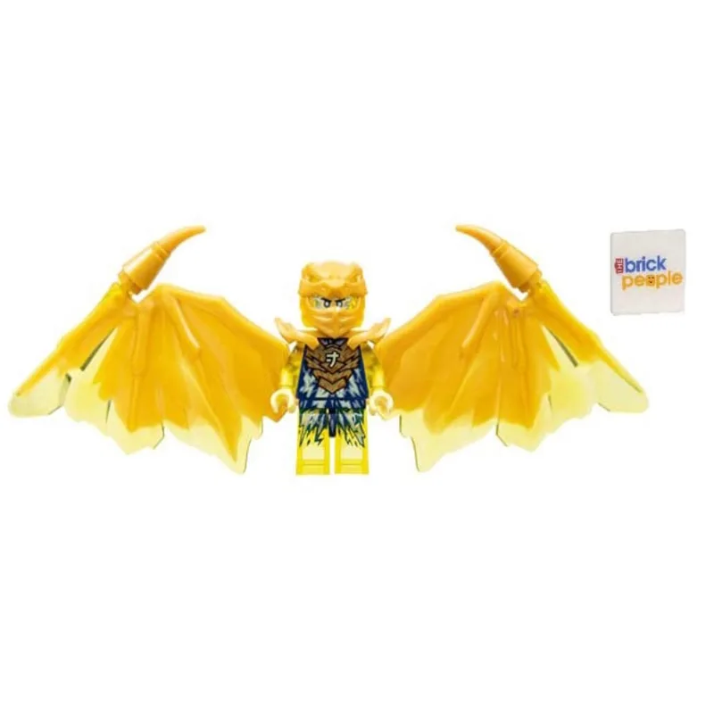 Lego Ninjago Cristalizado: Jay Golden Dragon Minifigura sagacidade
