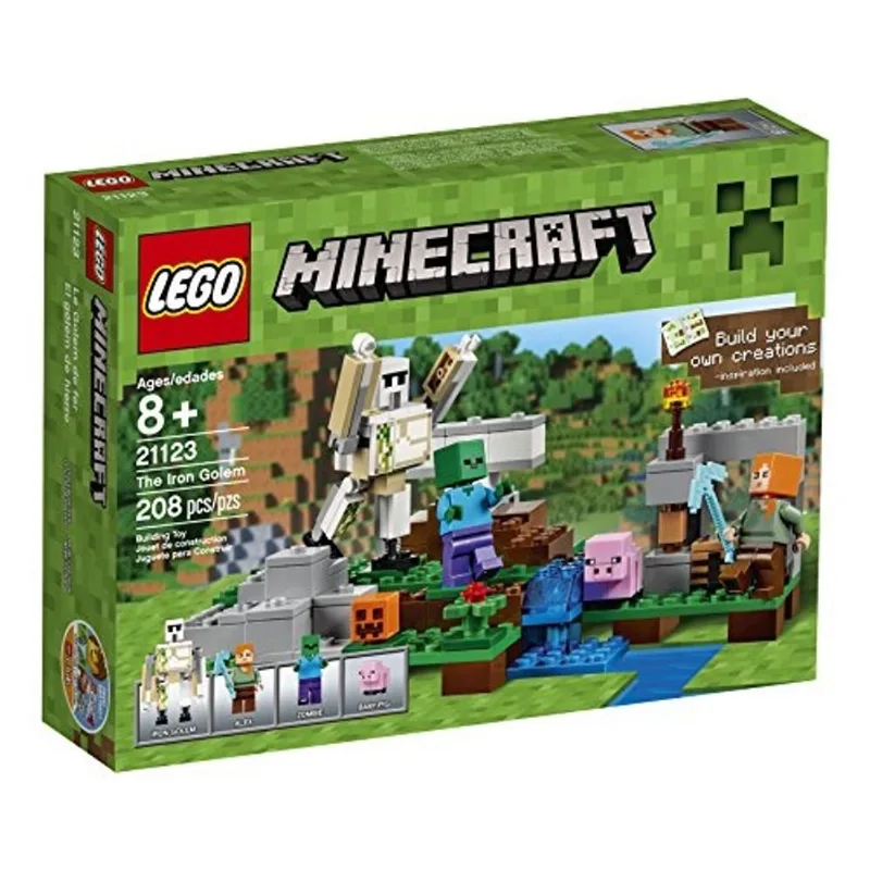 Lego Minecraft O Golem de Ferro 21123