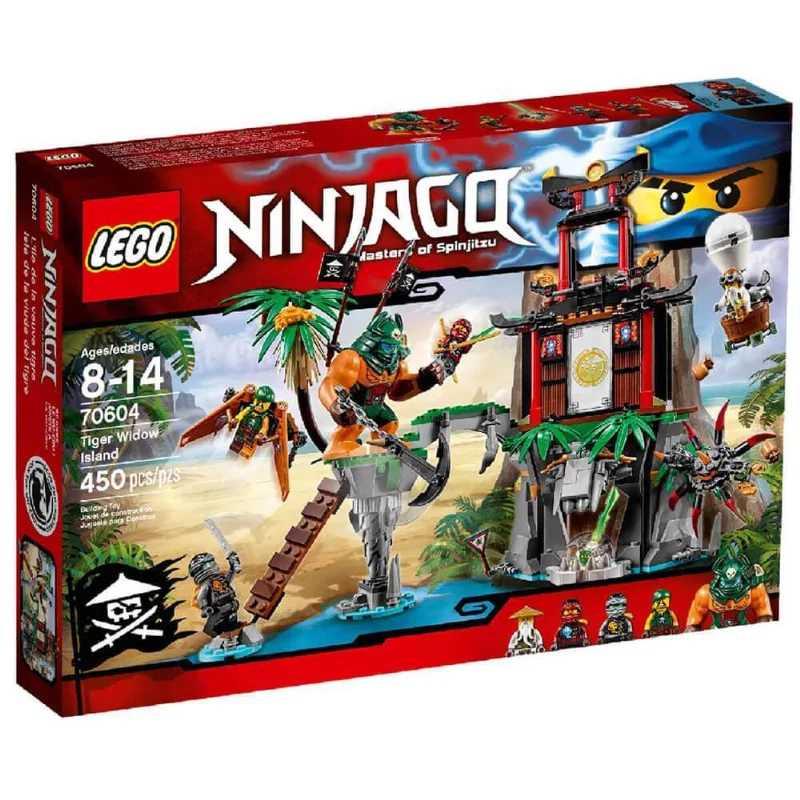 LEGO NINJAGO 70604 ILHA DA VIUVA TIGRE