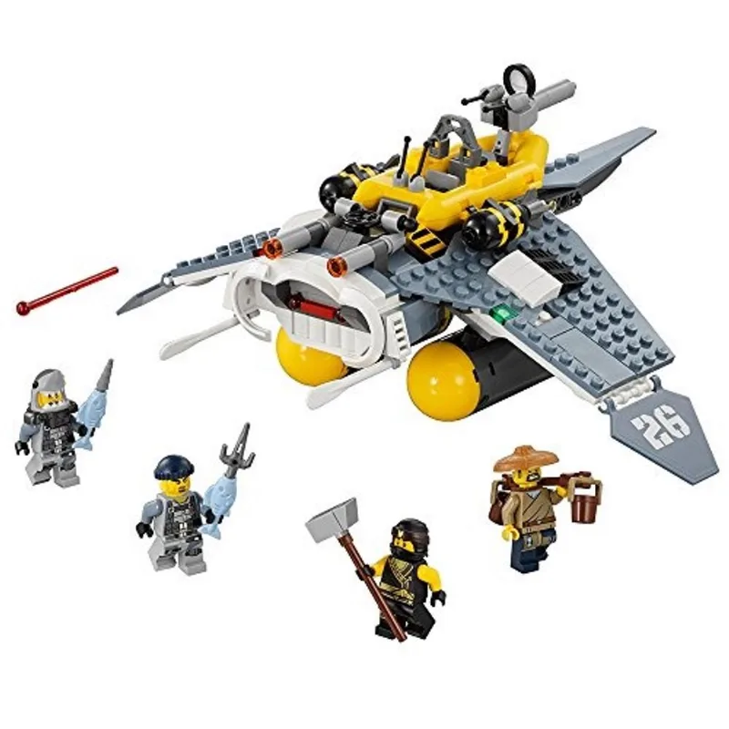 Lego Ninjago Filme Manta Ray Bomber 70609 Kit de Construção (341 Peça)
