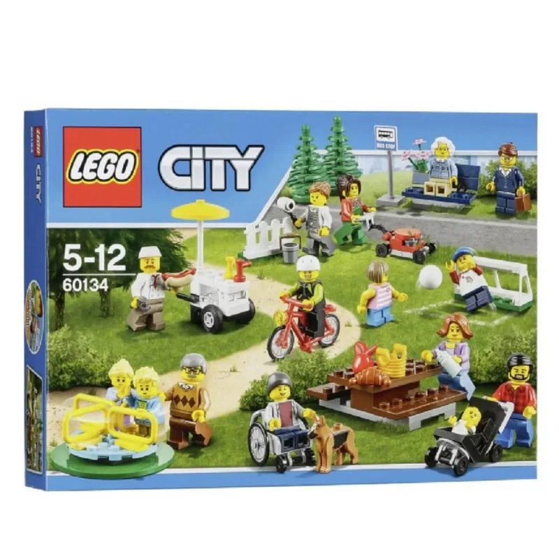 Lego city 60134 diver parque pack pessoas city