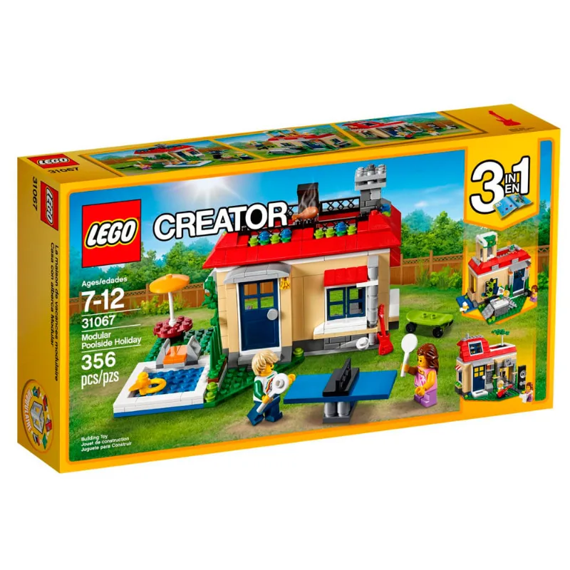 LEGO Creator - 3 em 1 - Férias na Casa da Piscina - 31067