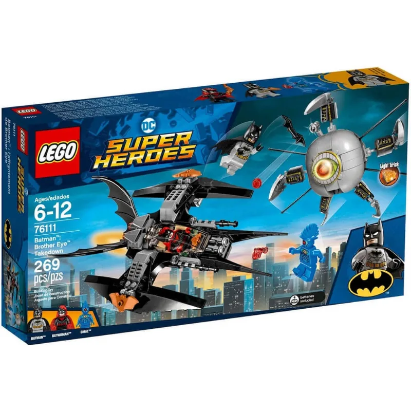 Lego batman 76111 batman derrubada do irmao olho