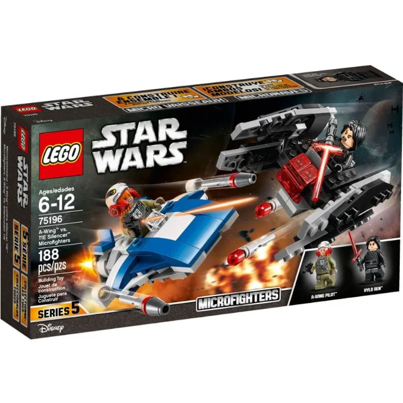 Lego star wars 75196 sw mfighter a-wing X silen tie