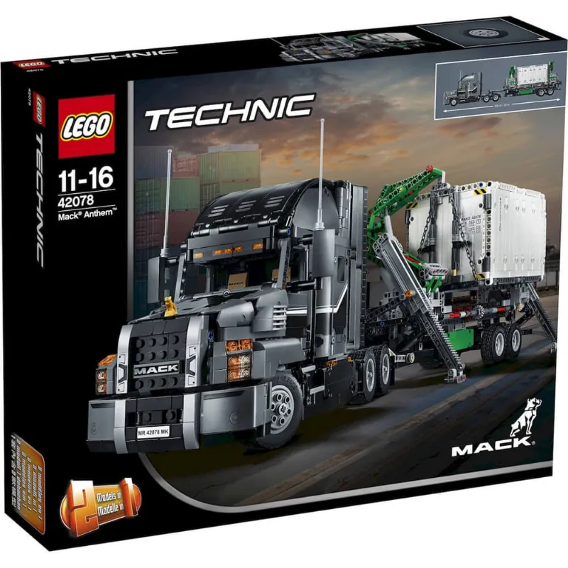 Lego technic 42078 glorioso mack