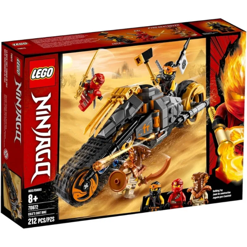 Lego ninjago 70672 A mota off-road de cole