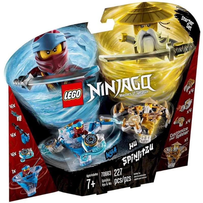 Lego ninjago 70663 spinjitzu nya E wu