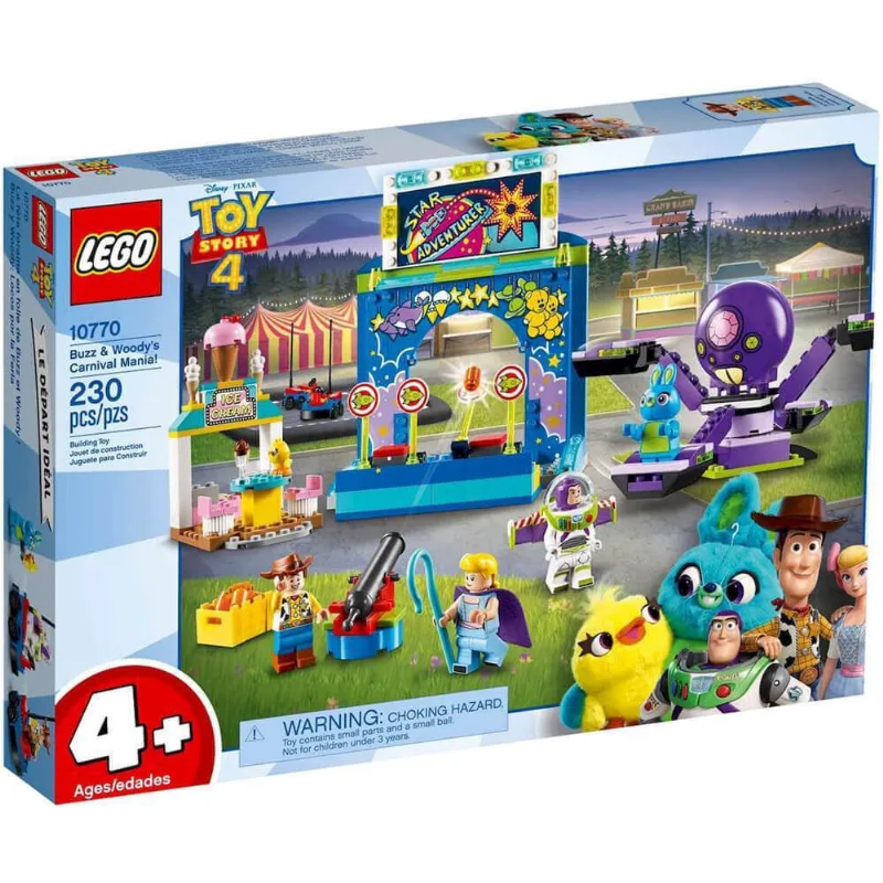 Lego toy story 10770 paixao carnaval buzz E woody