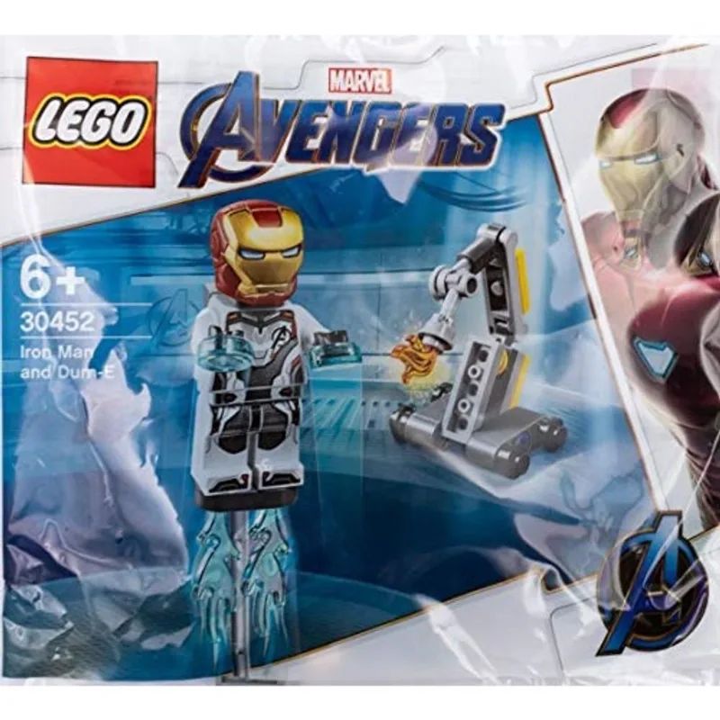 Homem de Ferro lego com Dum-E
