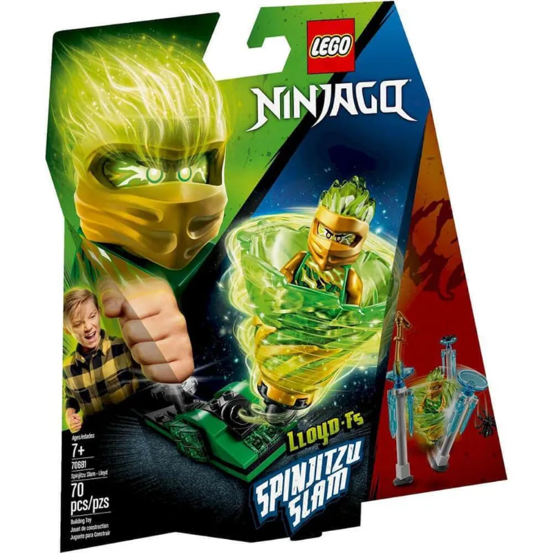 Lego ninjago 70681 spinjitzu slam lloyd