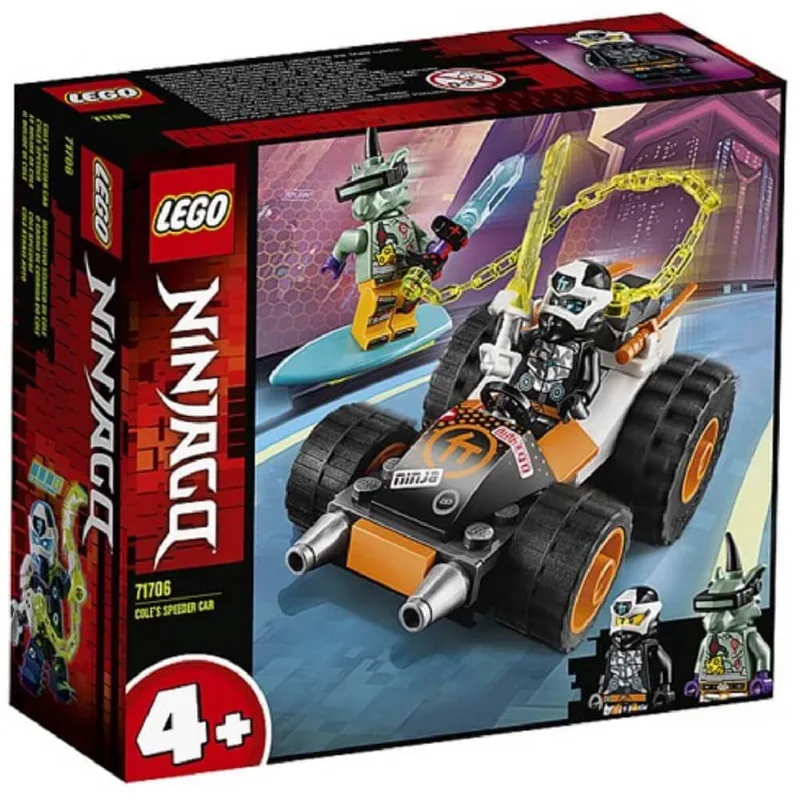 Lego ninjago 71706 O carro de corrida do cole
