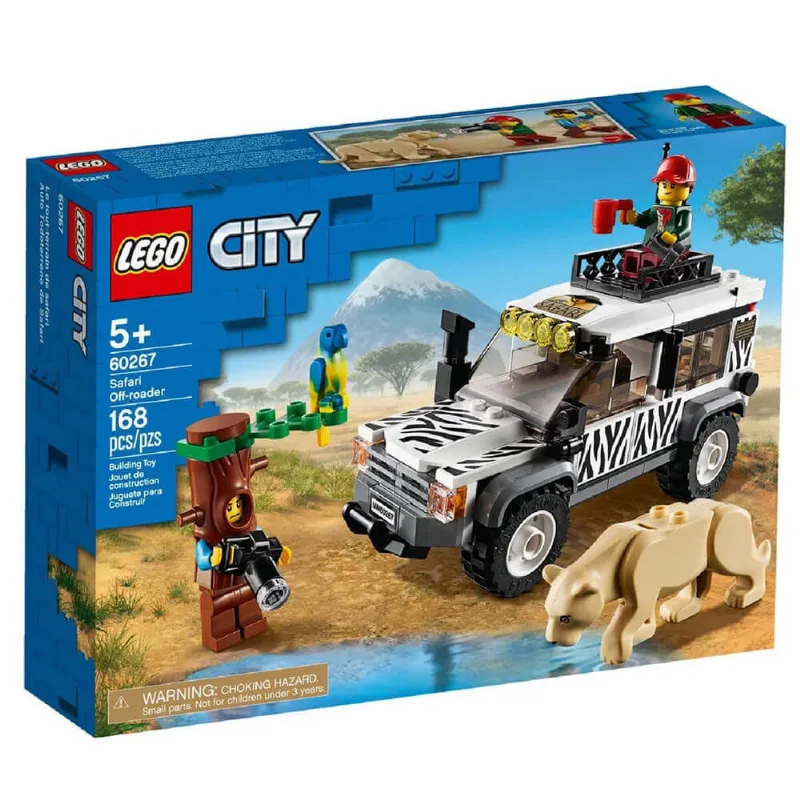 Lego city 60267 off roader para safari lego