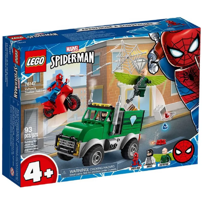 Lego super heroes 76147 assalto caminhoneiro de vulture Lego super heroes 76147 assalto caminhoneiro de vultur