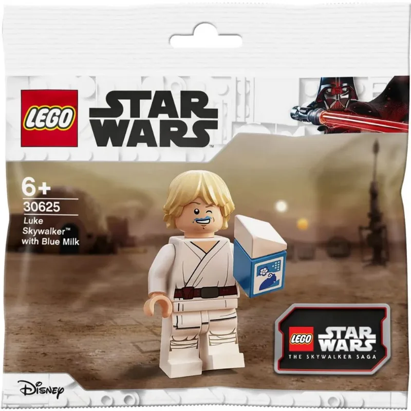 Lego: Luke Skywalker - Blue Milk Mini-Figura (30625, Idades