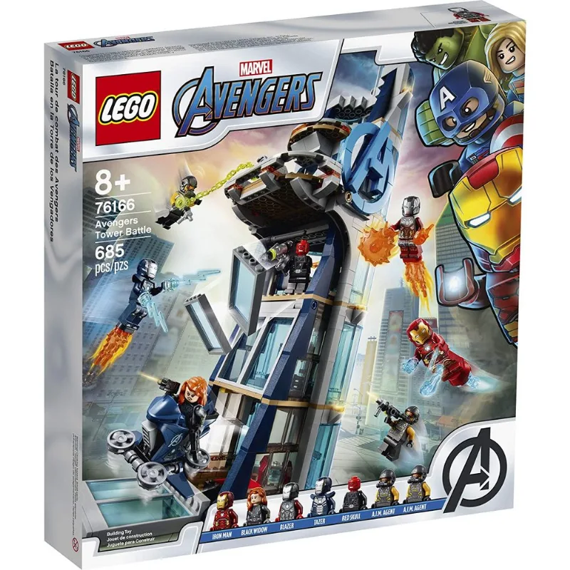 76166 Lego Super Heroes Vingadores - Combate Na Torre Dos Vingadores