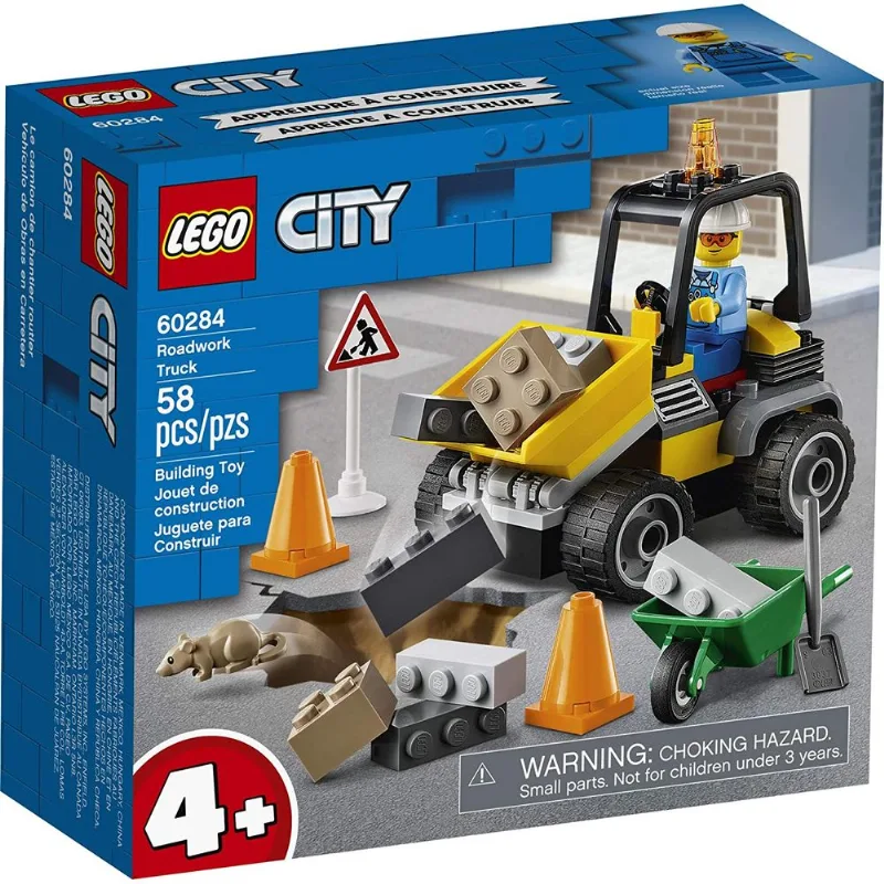 60284 Lego City - Caminhão de Obras Rodoviárias