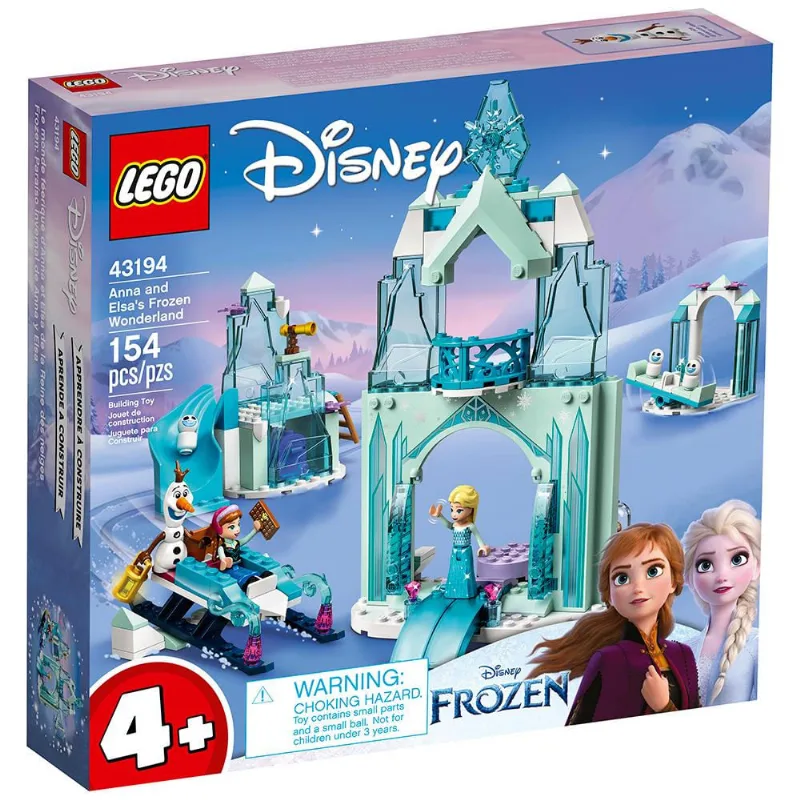 LEGO Frozen O País Encantado do Gelo de Anna e Elsa 43194 - 154 Peças 51315