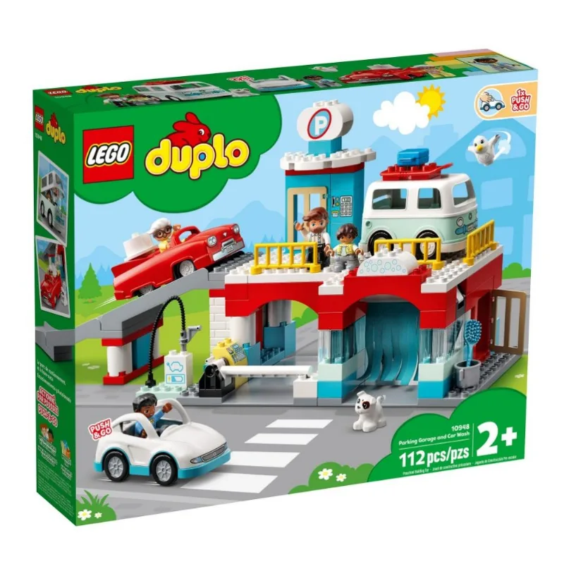 Estacionamento e Lava rápido - Lego Duplo 10948