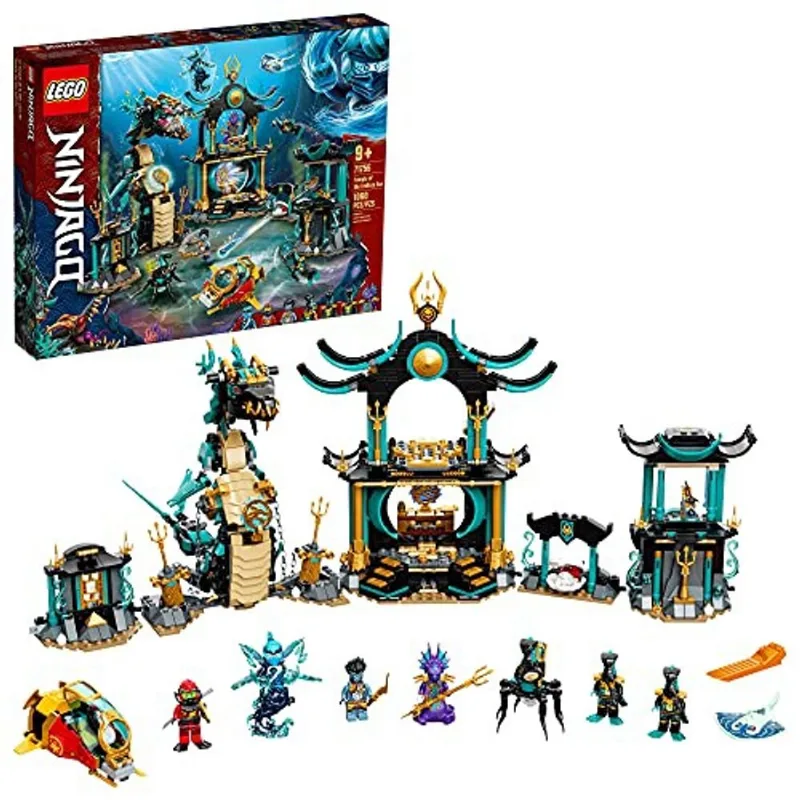 Lego ninjago Templo do Mar Sem Fim 71755 Kit de Construção;
