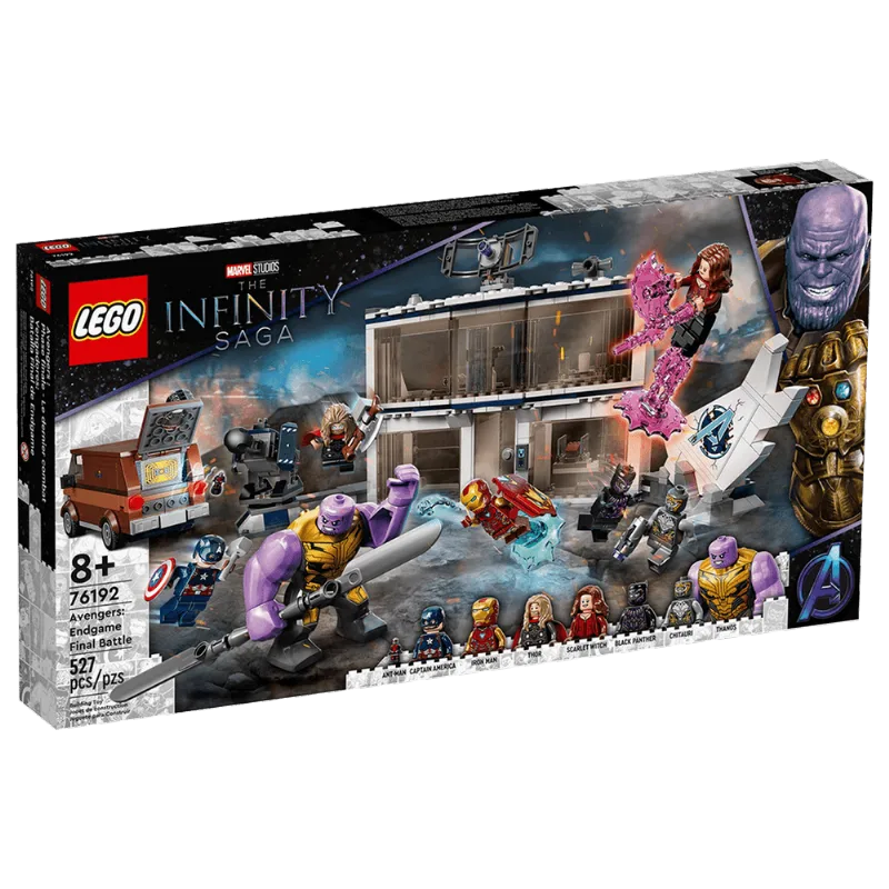 Blocos de Montar LEGO Marvel O Combate Final dos Vingadores: Endgame