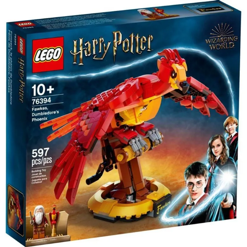 FAWKES, A FENIX DE DUMBLEDORE - 76394 - LEGO