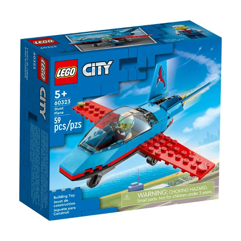 LEGO 60323 - City - Avião de Acrobacias