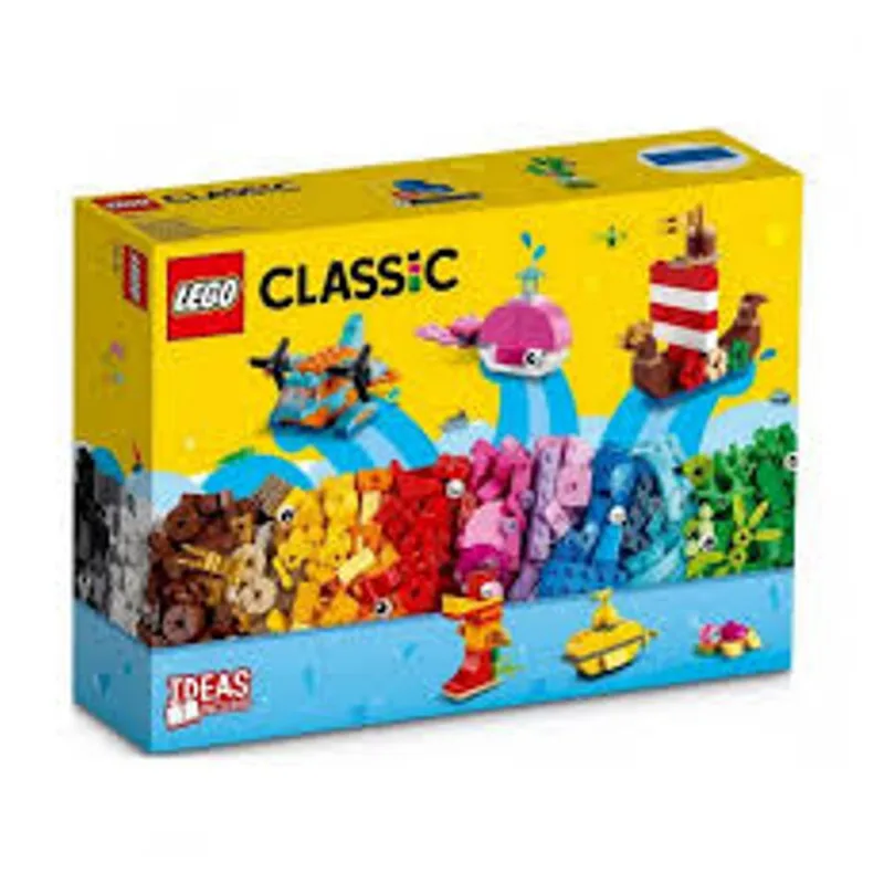 11018 Lego Classic - Diversão Criativa No Oceano