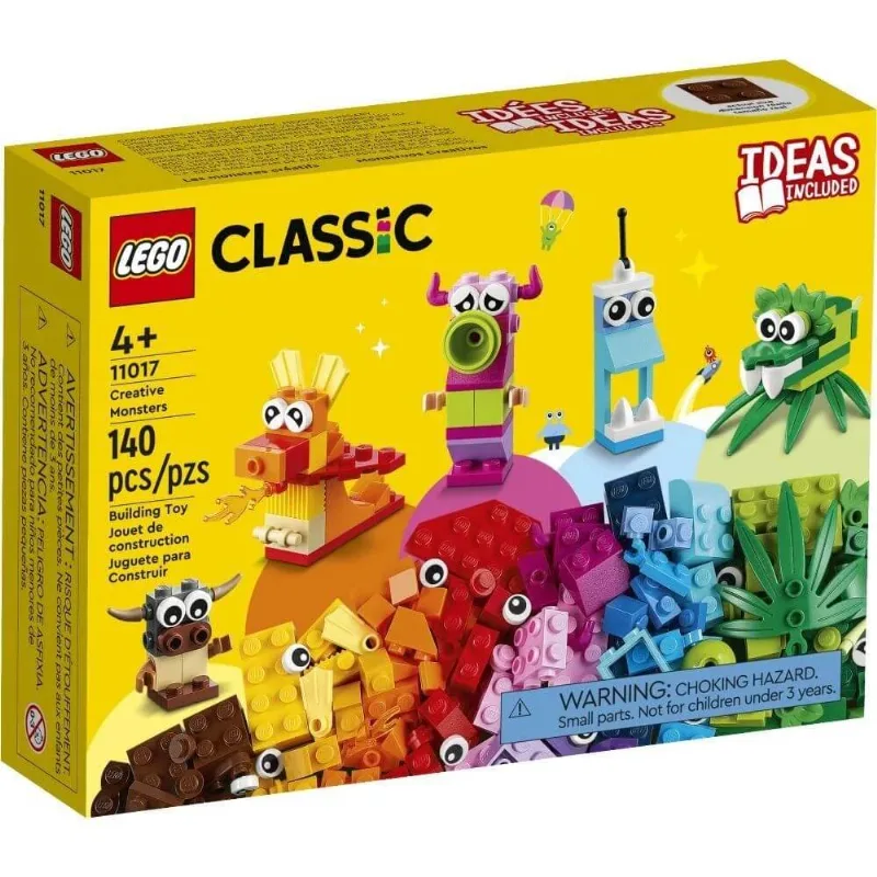LEGO Classic - Monstros Criativos - 140 Peças - 11017