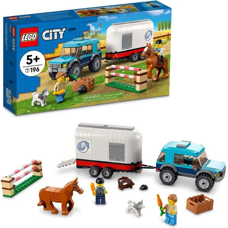 Lego City Transportador de Cavalos 60327 - 196 Peças