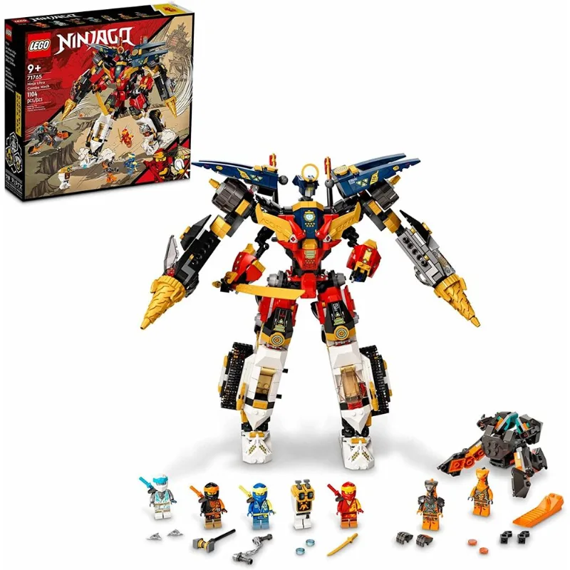Lego Ninjago Robô Ninja Ultra Combo 71765 - 1104 Peças
