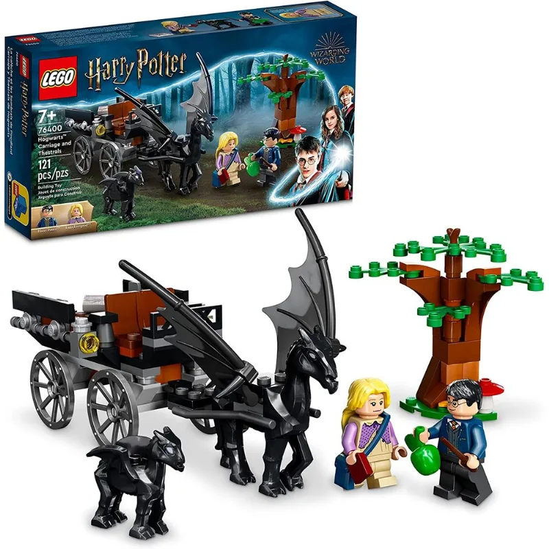 76400 Lego Harry Potter - Carruagem e Testralio de Hogwarts