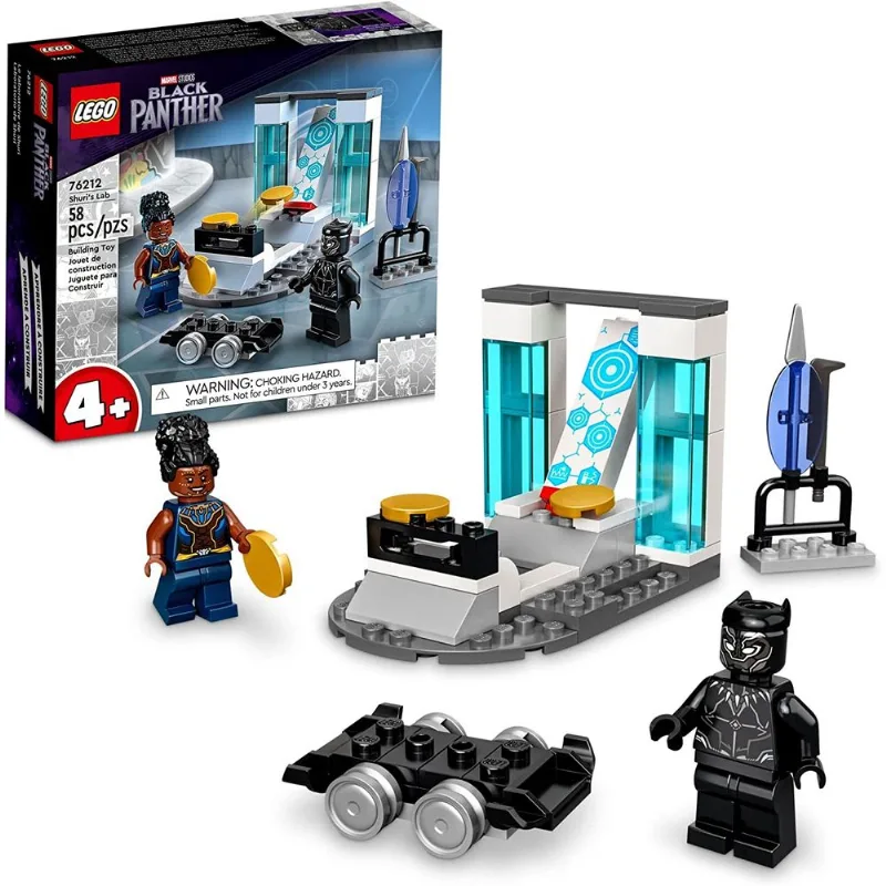 76212 Lego Marvel - Pantera Negra - Laboratório da Shuri