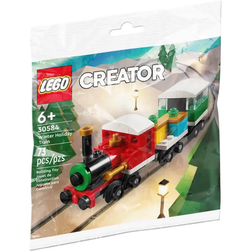 Lego creator 30584 trem de ferias de inverno