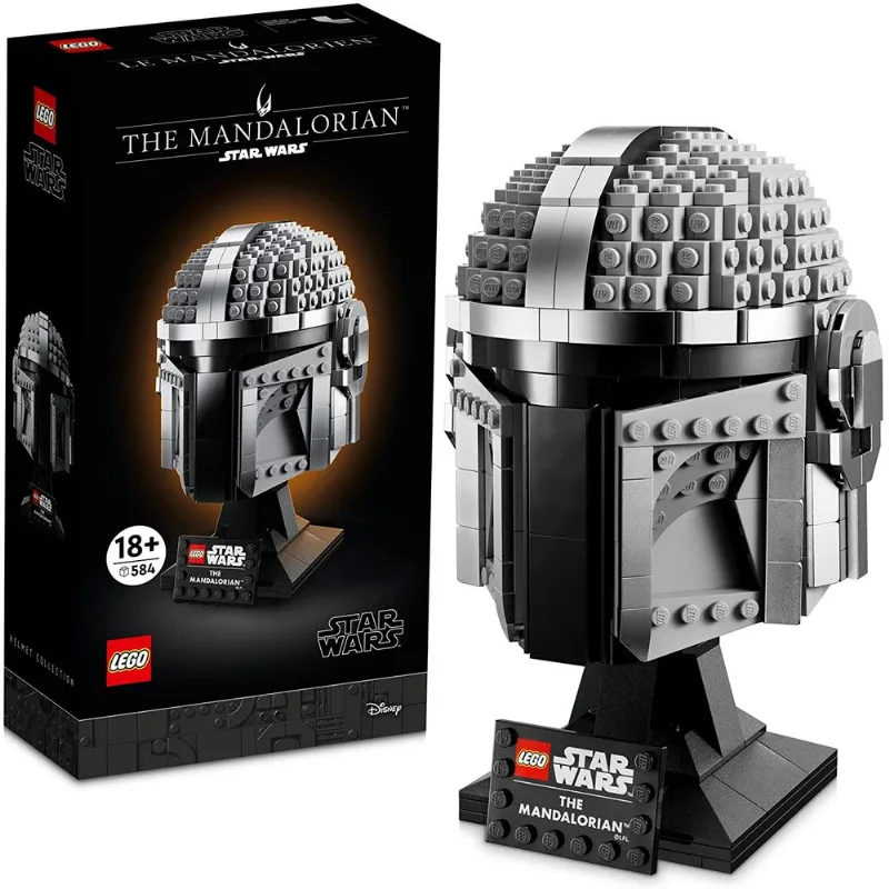LEGO 75328 Kit de ConstruçãoStar Wars The Mandalorian Helmet 5