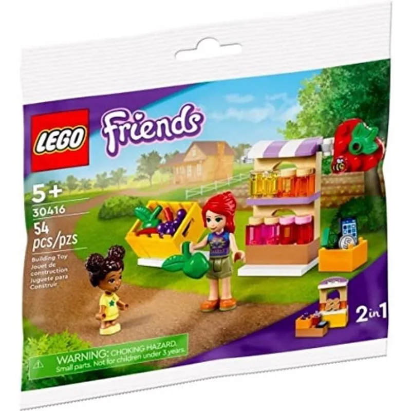 Barraca de Mercado Lego Friends 30416