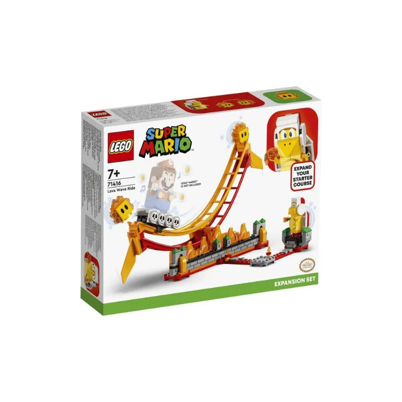 Super Mario Pacote Expansão Passeio Onda De Lava Lego 71416